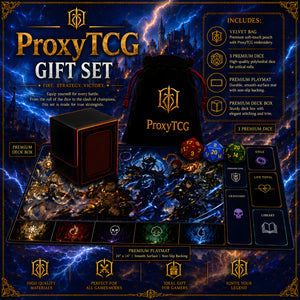 Custom Commander Deck | 120 Limited Cards + 10 Bonus Lands + Storage Box | ProxyTCG