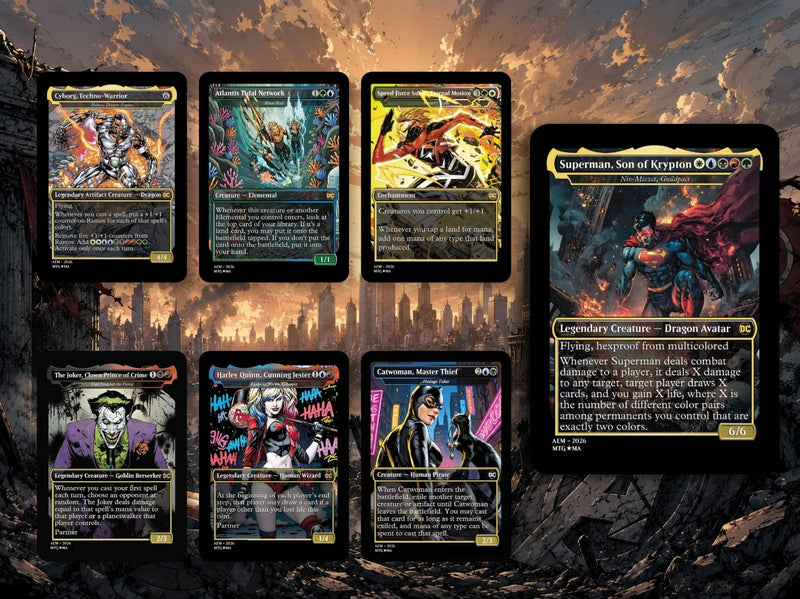 DC Superhero Commander Deck | 120+ Cards | ProxyTCG