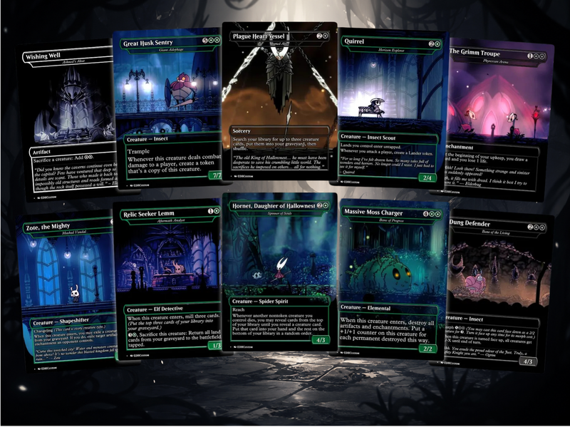 | New | Hollow Knight Inspired Commander Deck | 100-Card MTG Proxy EDH Set | ProxyTCG
