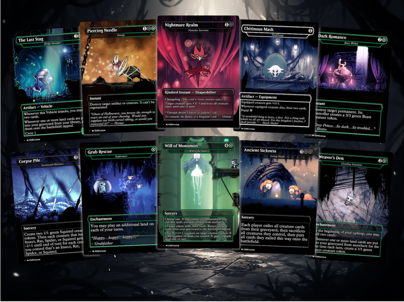 | New | Hollow Knight Inspired Commander Deck | 100-Card MTG Proxy EDH Set | ProxyTCG