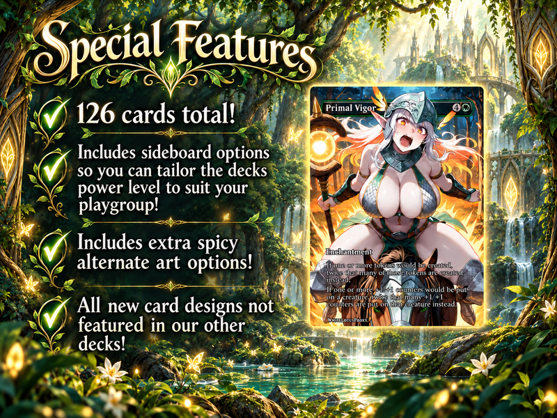 Lathril V2 Elf Tribal Commander Deck – 100+ Cards Custom Art EDH Set
