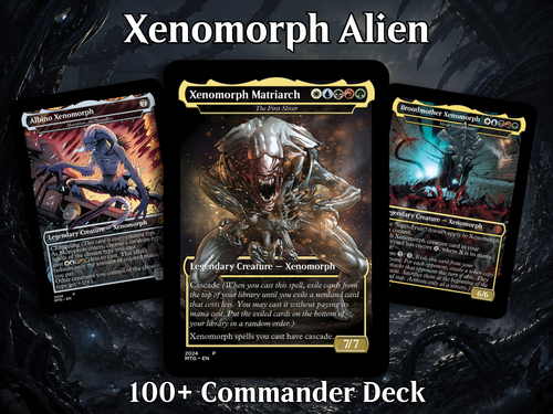 | New | Xenomoth Alien Commander Deck – 113+ Cards | ProxyTCG