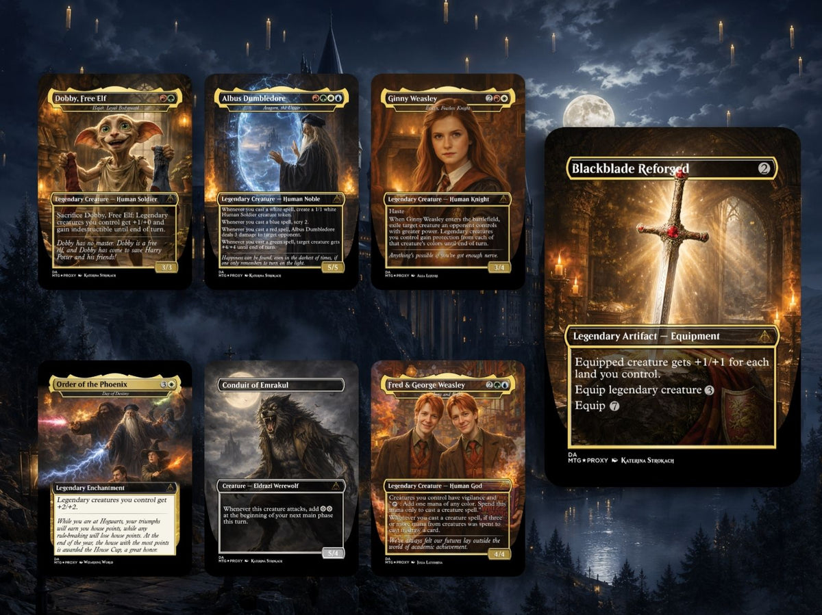 Dumbledore Light Magic Commander Deck | 108+ Cards | ProxyTCG