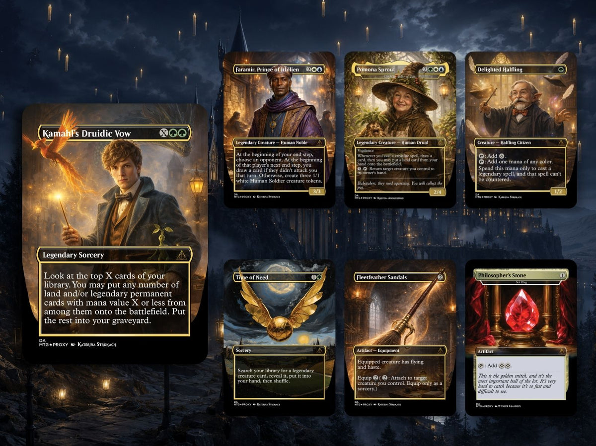 Dumbledore Light Magic Commander Deck | 108+ Cards | ProxyTCG