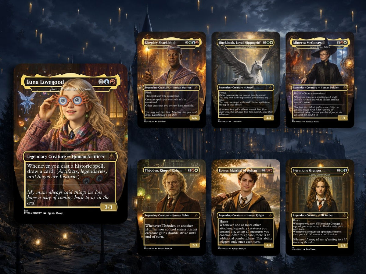 Dumbledore Light Magic Commander Deck | 108+ Cards | ProxyTCG