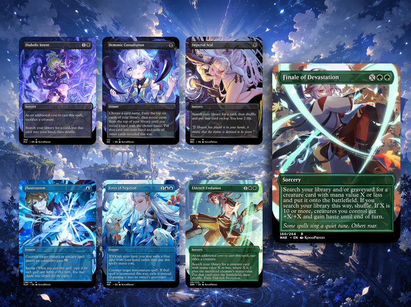 Genshin Impact Anime Commander Deck | 114+ Cards | ProxyTCG