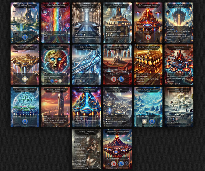 Captain America Super-Soldier Commander Deck | 123+ Cards | ProxyTCG