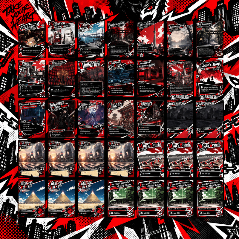 Joker Persona 5 Commander Proxy Deck – 100+ Custom Art Cards | ProxyTCG