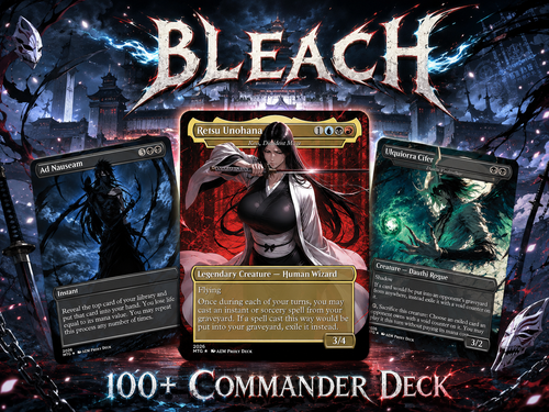 Bleach Anime Commander Deck | 107+ Cards | ProxyTCG
