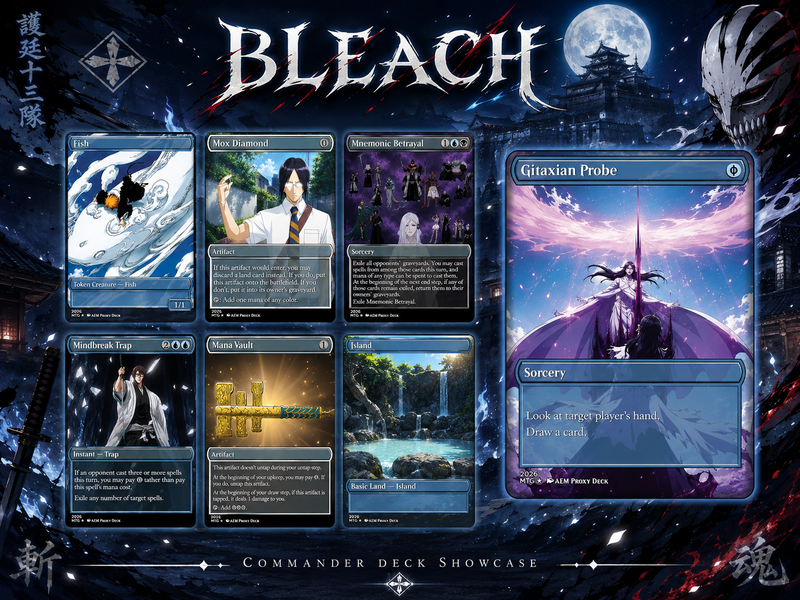 Bleach Anime Commander Deck | 107+ Cards | ProxyTCG