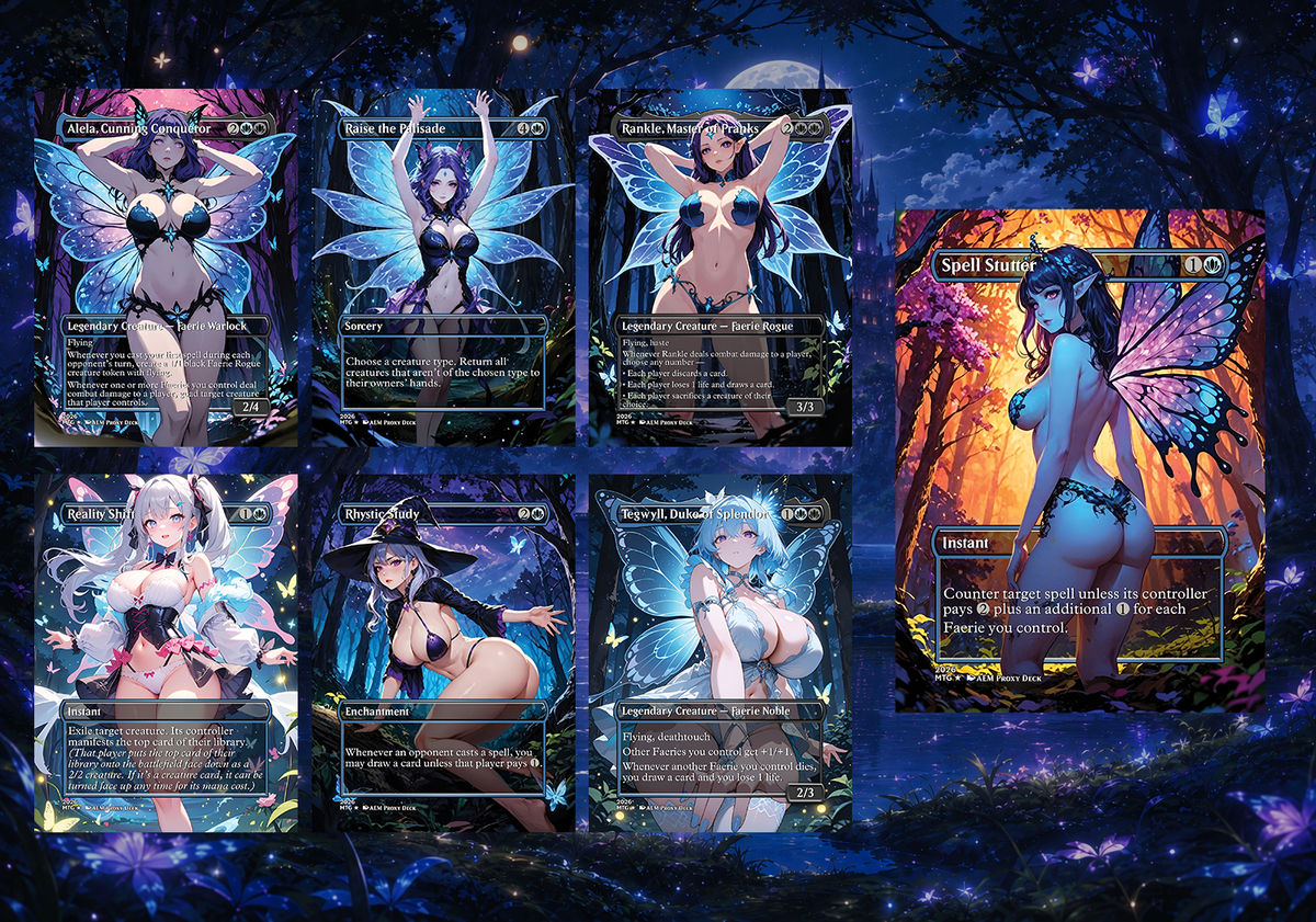 Alela Faeries Commander Deck | 93+ Cards | ProxyTCG