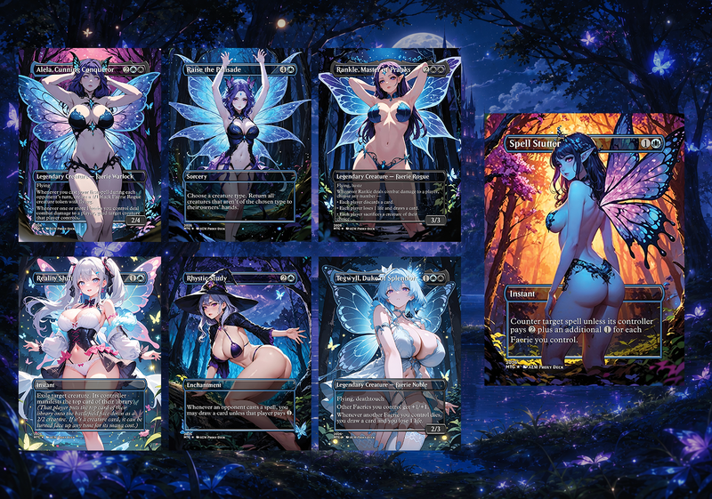 Alela Faeries Commander Deck | 93+ Cards | ProxyTCG
