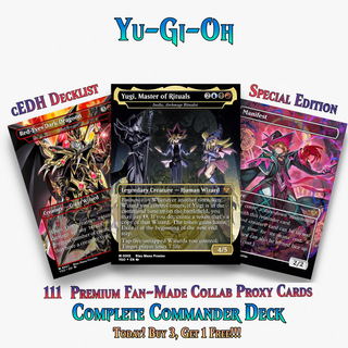 Yugioh Dark Magic Commander Deck | 111+ Cards | ProxyTCG