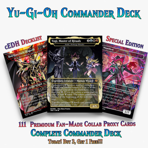 Yugioh Dark Magic Commander Deck | 111+ Cards | ProxyTCG