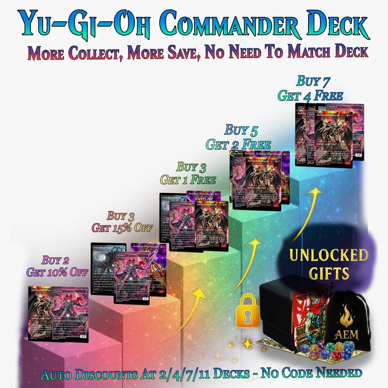 Yugioh Dark Magic Commander Deck | 111+ Cards | ProxyTCG