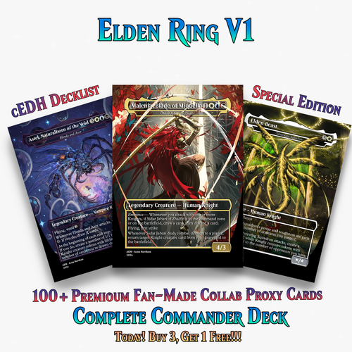 New Elden Ring Commander Deck –  100+ Cards | ProxyTCG