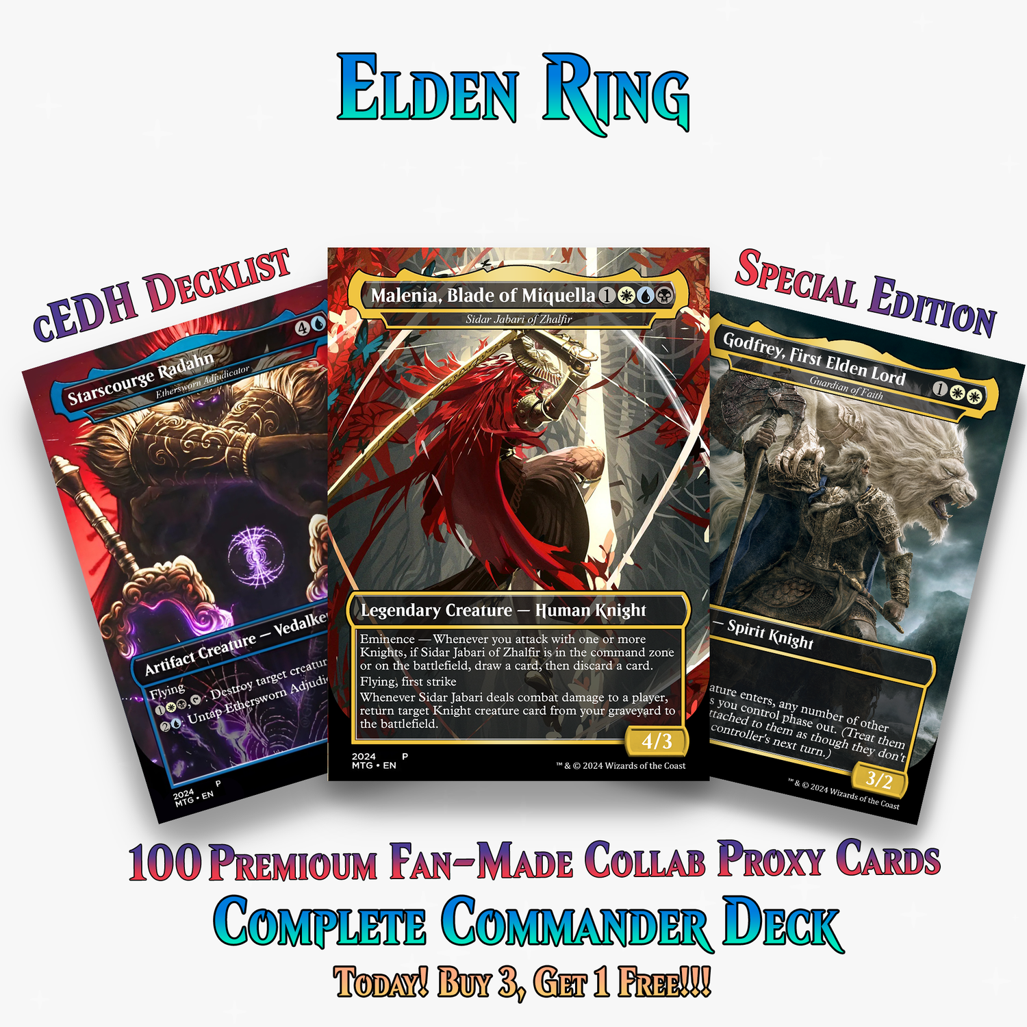 Elden Ring Commander Deck –  100+ Cards | ProxyTCG