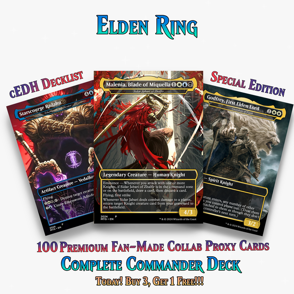 Elden Ring Commander Deck –  100+ Cards | ProxyTCG