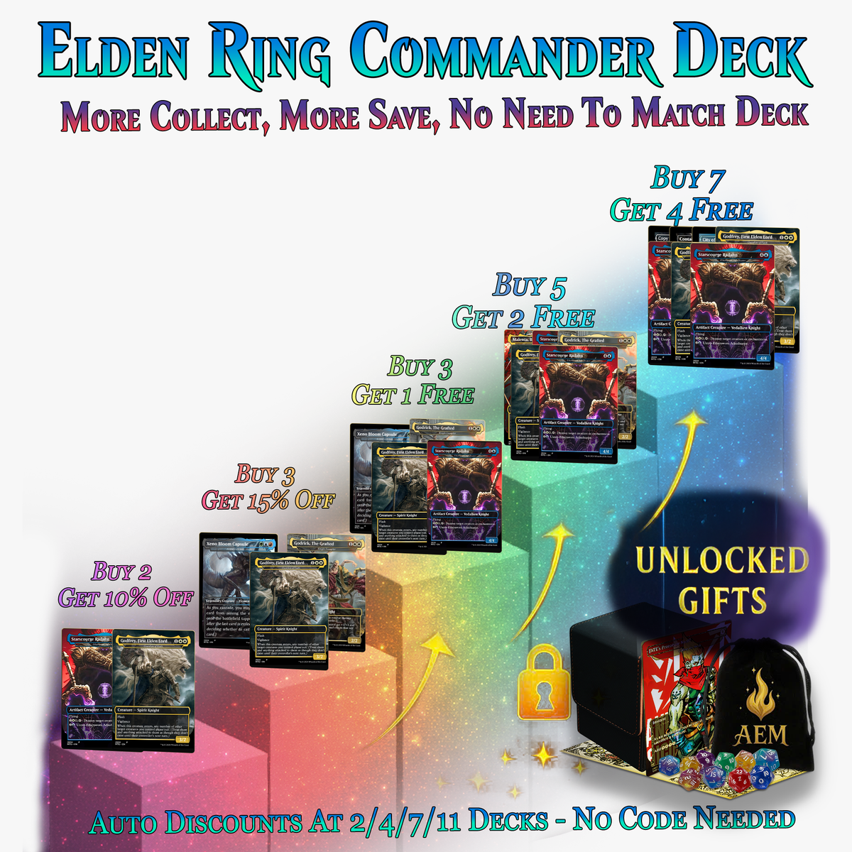 Elden Ring Commander Deck –  100+ Cards | ProxyTCG