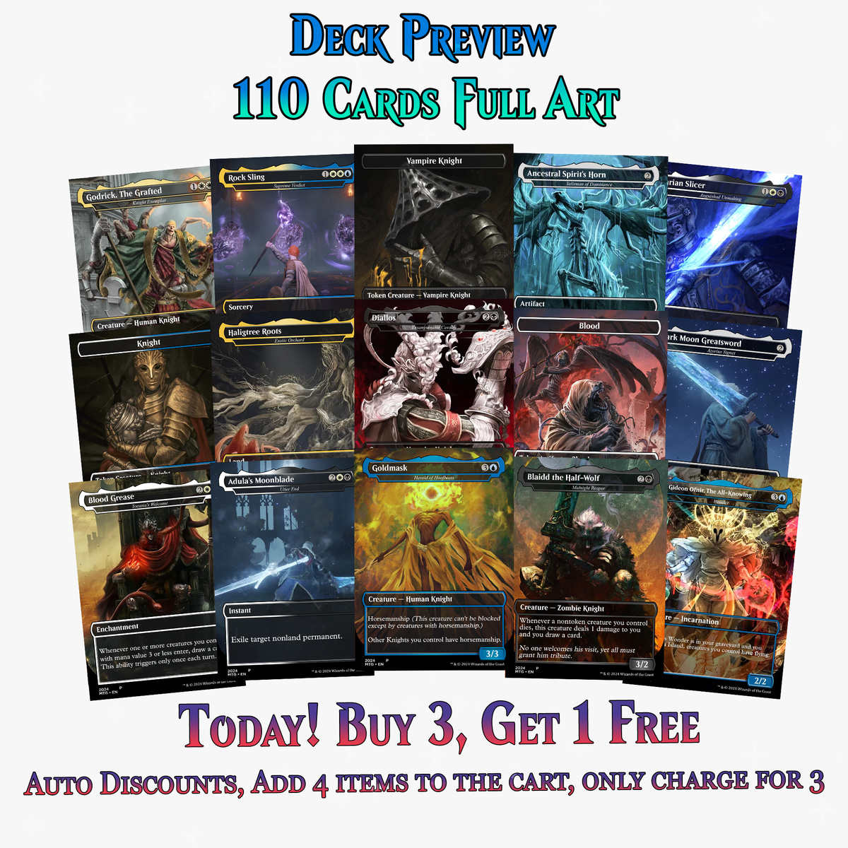 Elden Ring Commander Deck –  100+ Cards | ProxyTCG