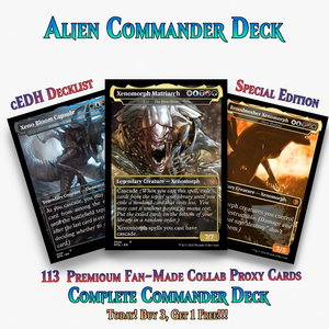 Xenomoth Alien Commander Deck – 113+ Cards | ProxyTCG