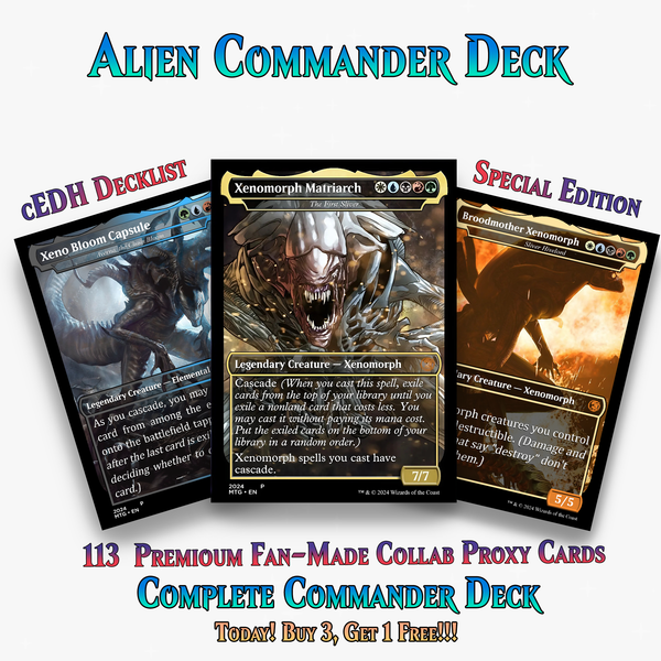 Xenomoth Alien Commander Deck – 113+ Cards | ProxyTCG
