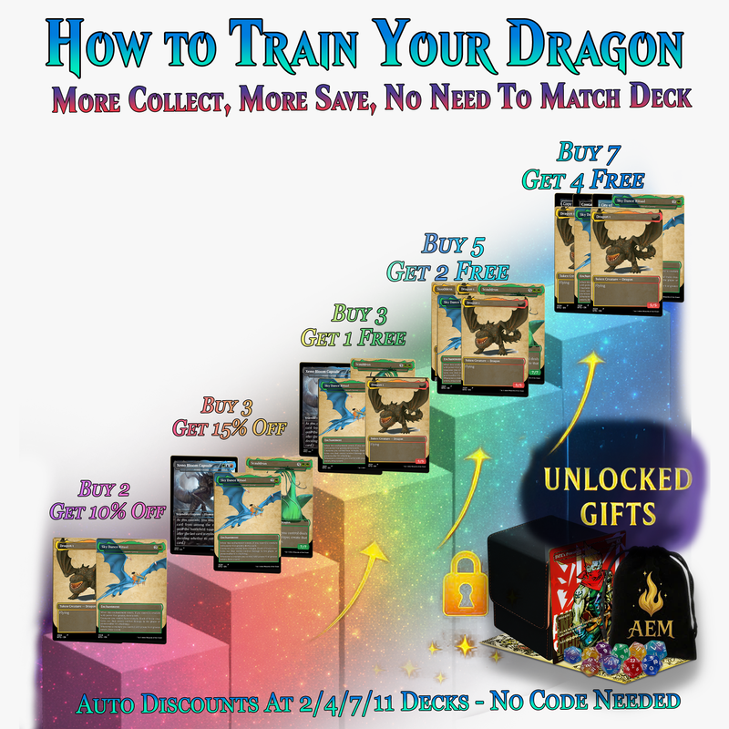 How To Train Your Dragon Commander Deck – 116+ Cards | ProxyTCG