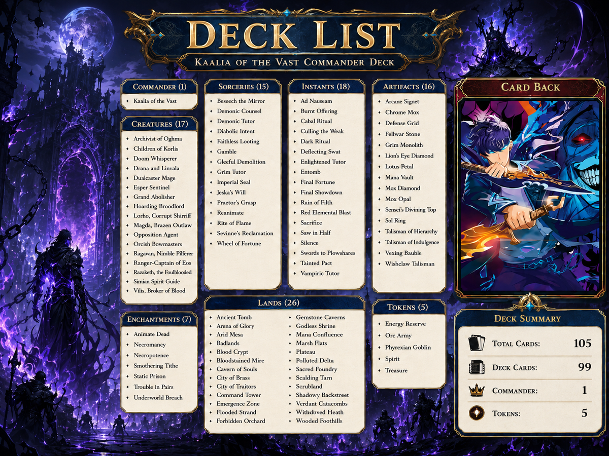 Solo Leveling Commander Deck – 112+ Cards | ProxyTCG