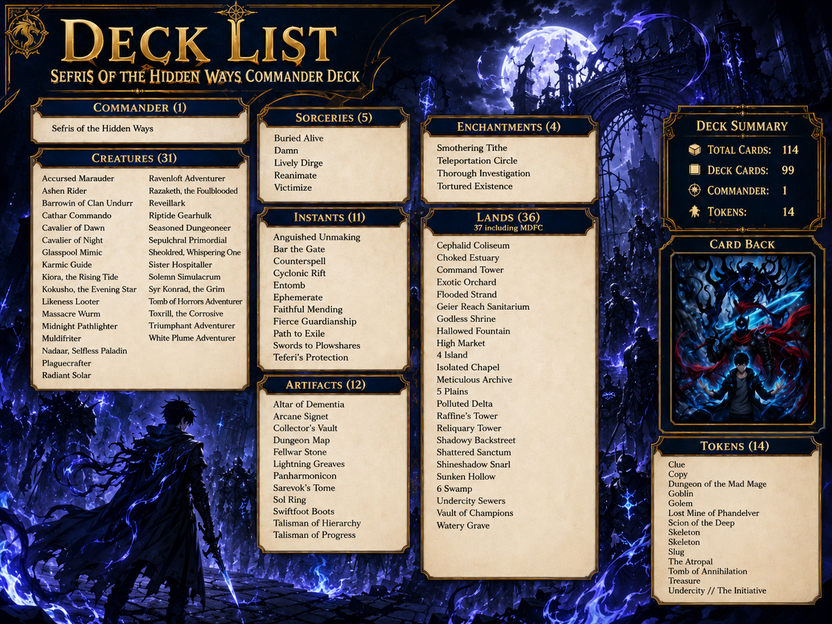 Solo Leveling Commander Deck V2 – 117+ Cards | ProxyTCG