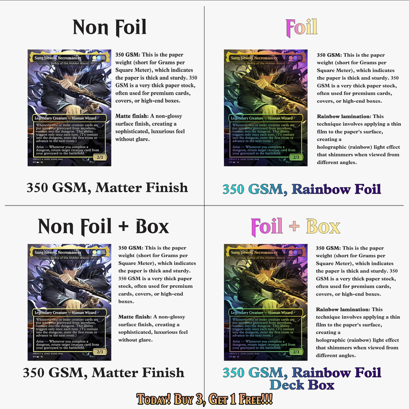 Solo Leveling Commander Deck V2 – 117+ Cards | ProxyTCG