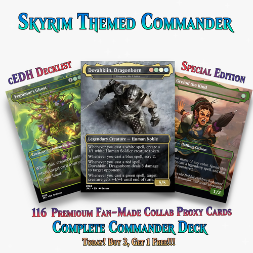 Skyrim Themed Commander Deck – 116+ Cards | ProxyTCG