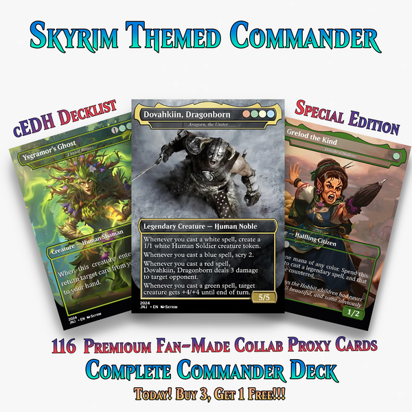 Skyrim Themed Commander Deck – 116+ Cards | ProxyTCG