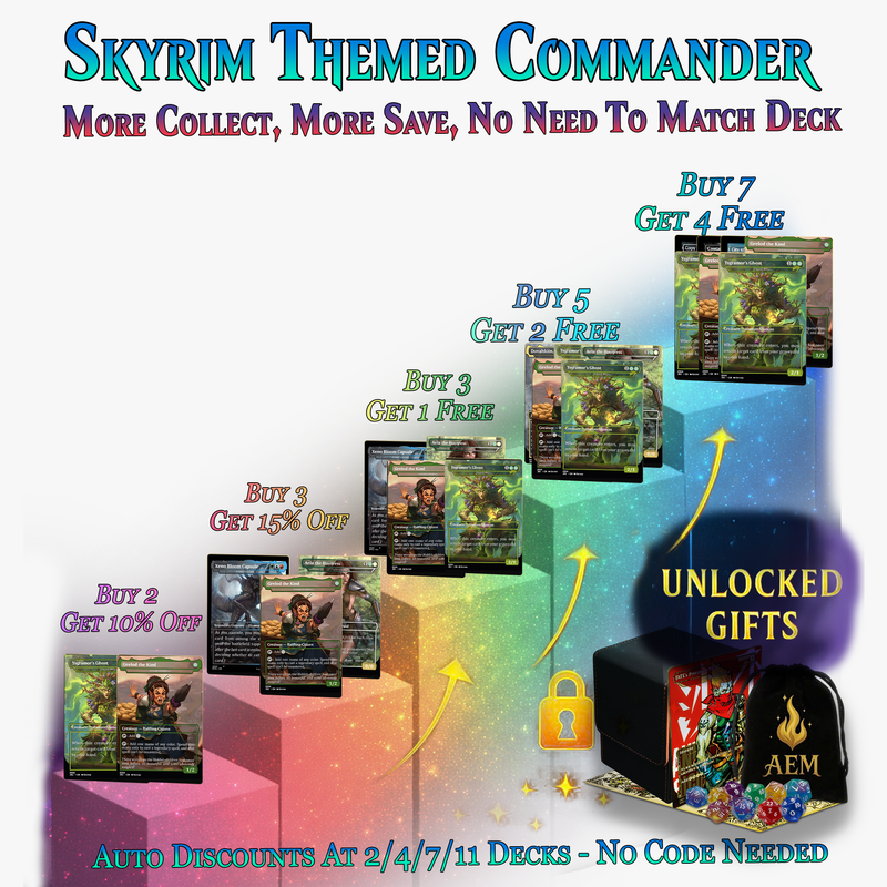 Skyrim Themed Commander Deck – 116+ Cards | ProxyTCG