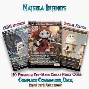 Najeela Infinite Combat Commander Deck | 110+ Cards | ProxyTCG