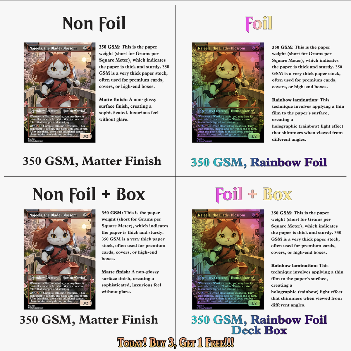 Najeela Infinite Combat Commander Deck | 110+ Cards | ProxyTCG