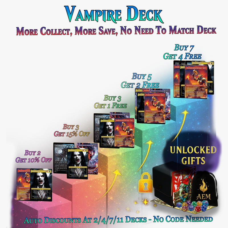 Vampire Commander Deck - 116+ Cards - ProxyTCG