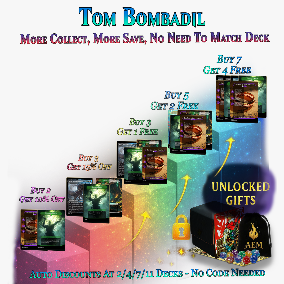 Tom Bombadil Sagas Commander Deck | 118+ Cards | ProxyTCG