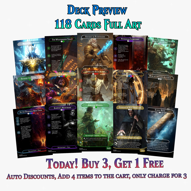 Tom Bombadil Sagas Commander Deck | 118+ Cards | ProxyTCG