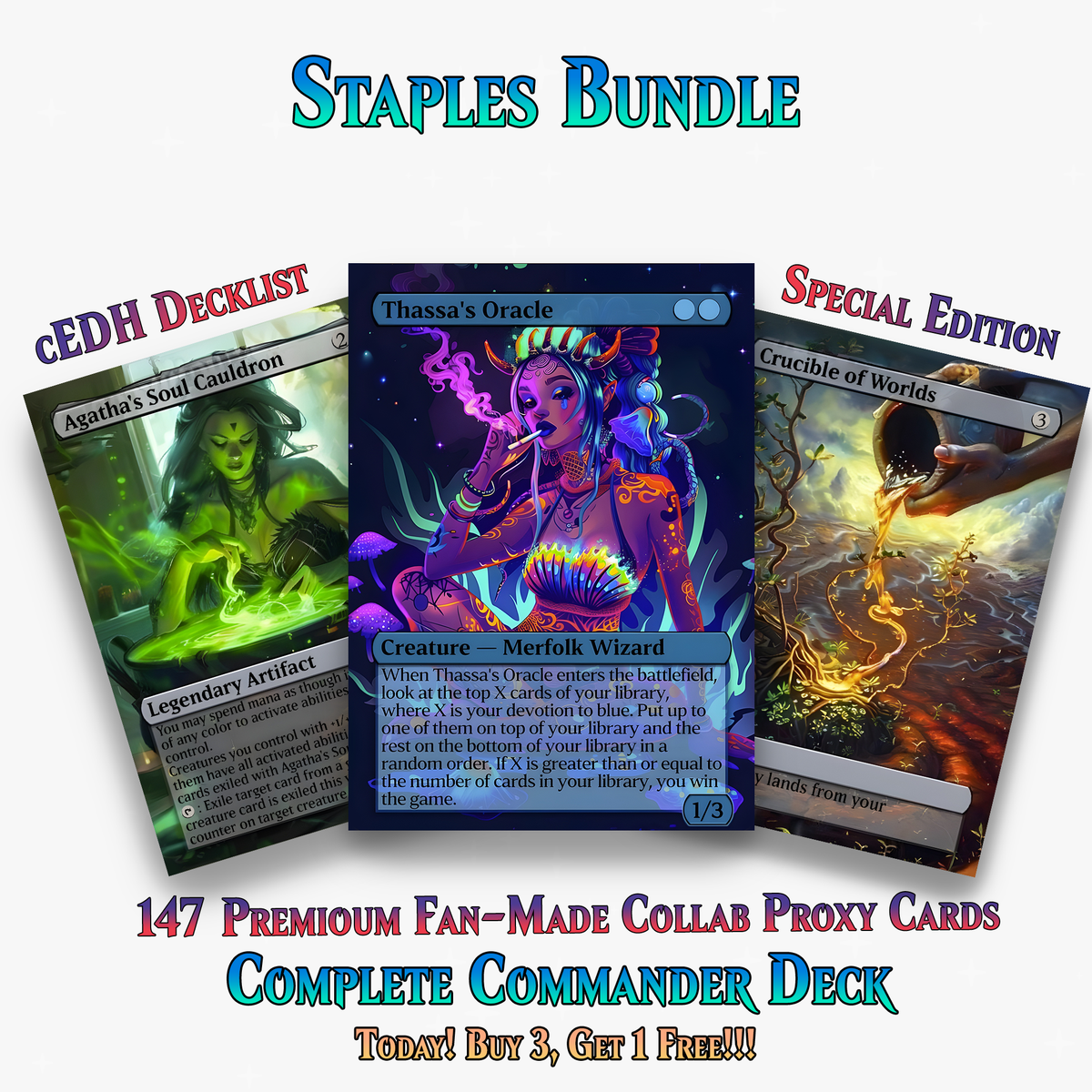 Commander Staples Bundle - 105+ Cards - ProxyTCG