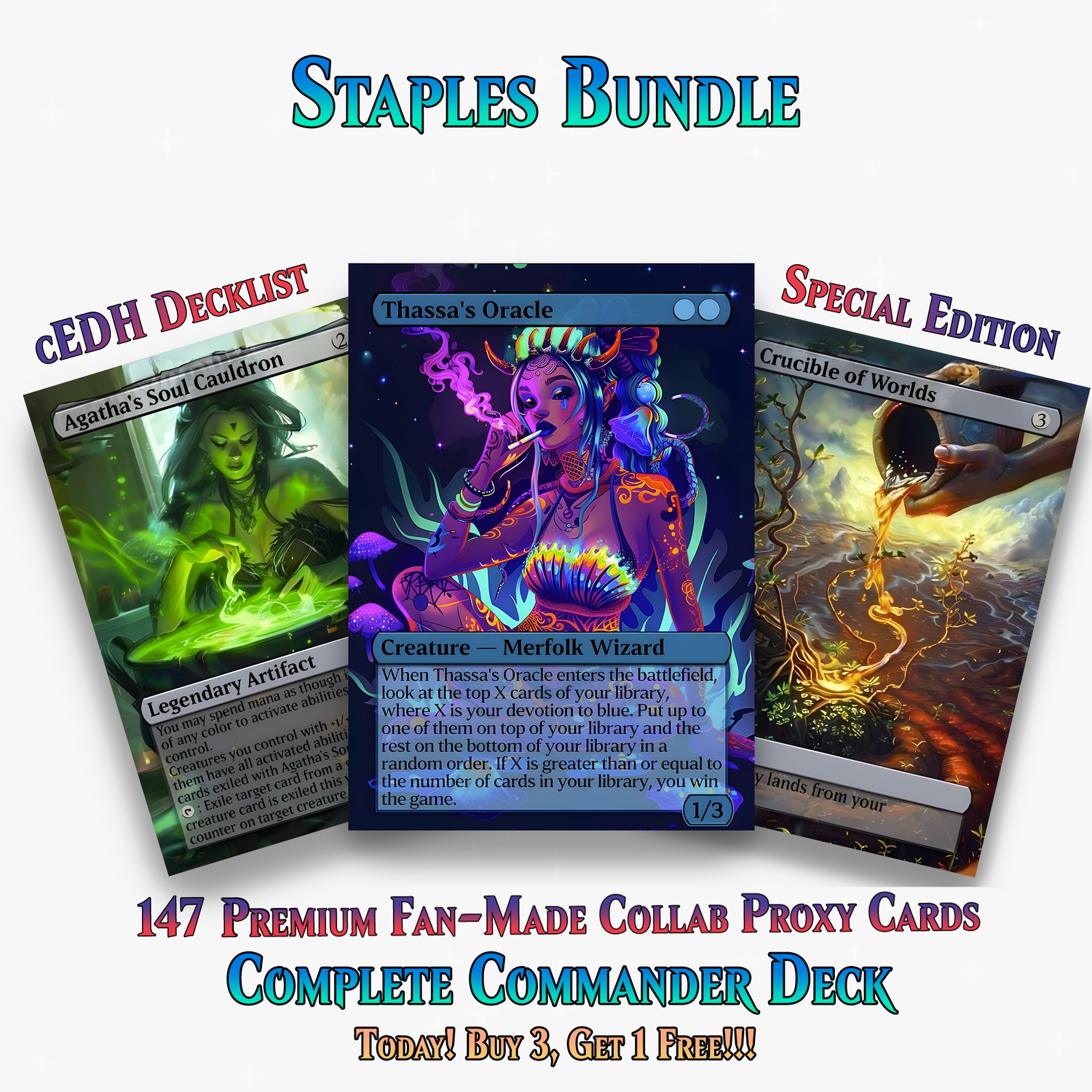 Commander Staples Bundle - 105+ Cards - ProxyTCG