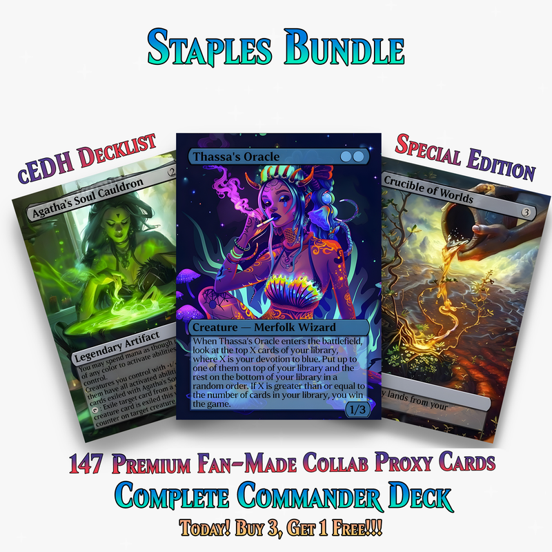 Commander Staples Bundle - 105+ Cards - ProxyTCG
