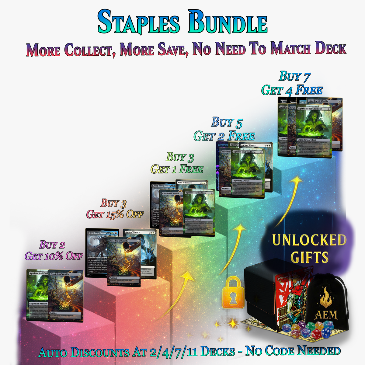 Commander Staples Bundle - 105+ Cards - ProxyTCG