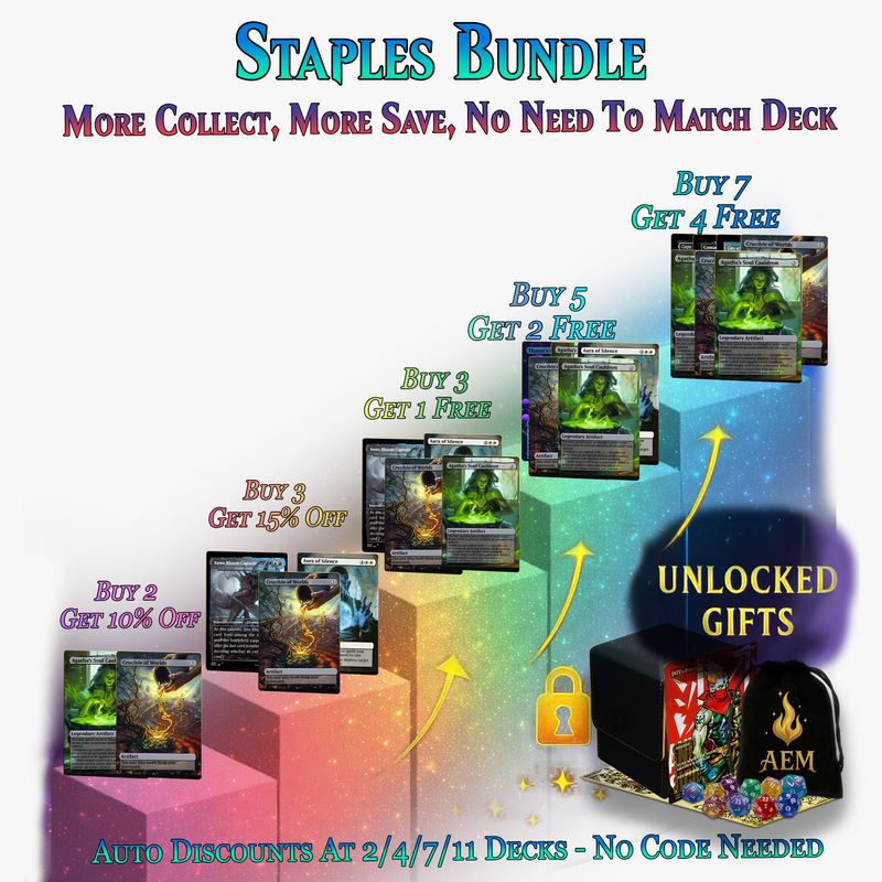 Commander Staples Bundle - 105+ Cards - ProxyTCG