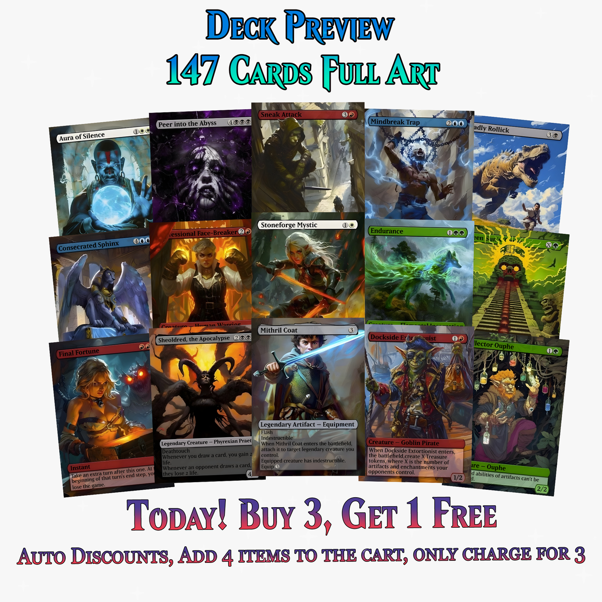 Commander Staples Bundle - 105+ Cards - ProxyTCG