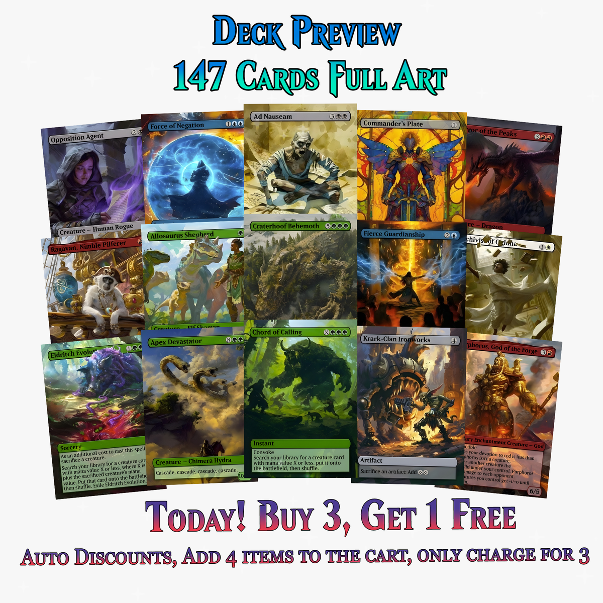 Commander Staples Bundle - 105+ Cards - ProxyTCG