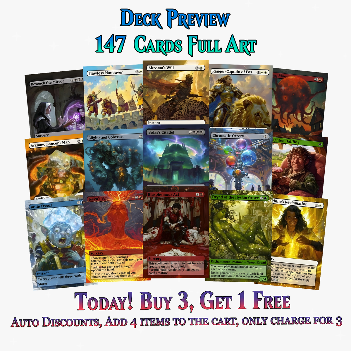 Commander Staples Bundle - 105+ Cards - ProxyTCG