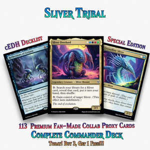 Sliver Tribal Commander Deck – 113+ Cards | ProxyTCG