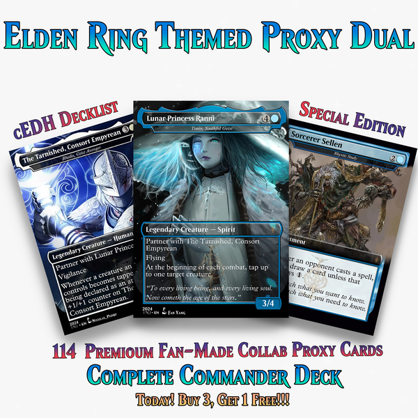 Elden Ring Themed Dual-Commander Deck - 114+ Cards | ProxyTCG