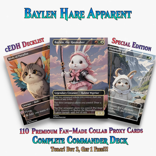 Baylen, Hare Apparent Commander Deck | 110+ Cards | ProxyTCG