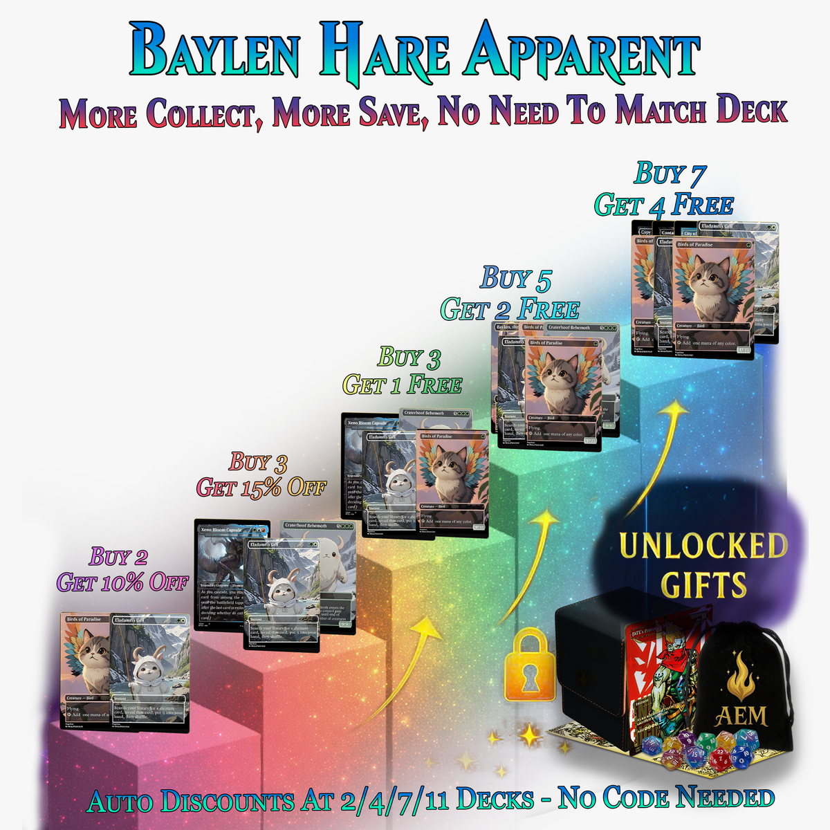Baylen, Hare Apparent Commander Deck | 110+ Cards | ProxyTCG